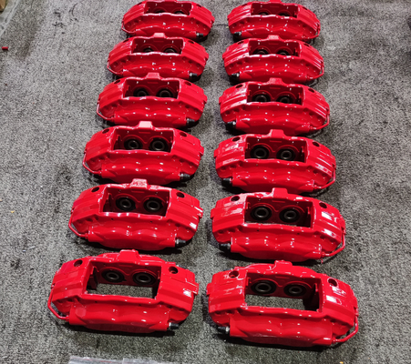 مناسب برای Brembo F50 4 Pot Car Brake Caliper Kit نیم فلزی پد ترمز 7 میلی متری ضخامت