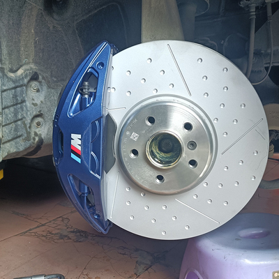 4 دیسک آبی پیستونی 348 میلی متری کالیپر ترمز خودرو مناسب برای BMW سری 3