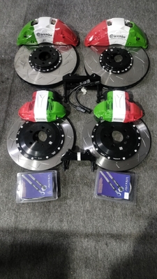 کیت های کالیپر ترمز دیسک های 420 میلی متری قرمز رنگ مناسب برای تویوتا Lx570 Brembo GT4