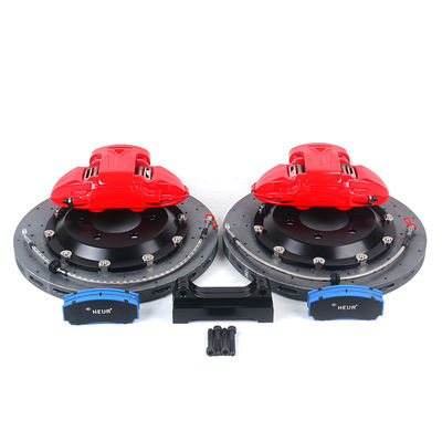 9N قرمز 380-400mm دیسک ترمز قطعات اتوماتیک و قطعات جانبی 19-20 اینچ 6-پستون ترمز کالیپر چرخ عقب